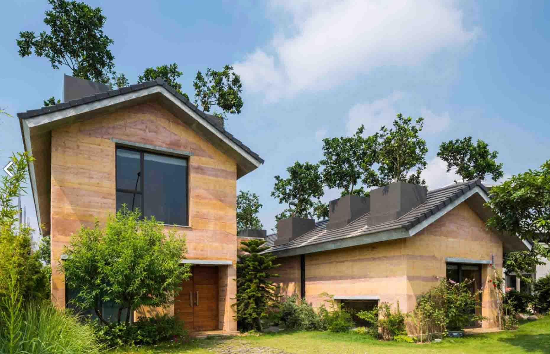 Rammed earth home, Hanoi, Vietnam: 9 eco home building materials that are better than concrete